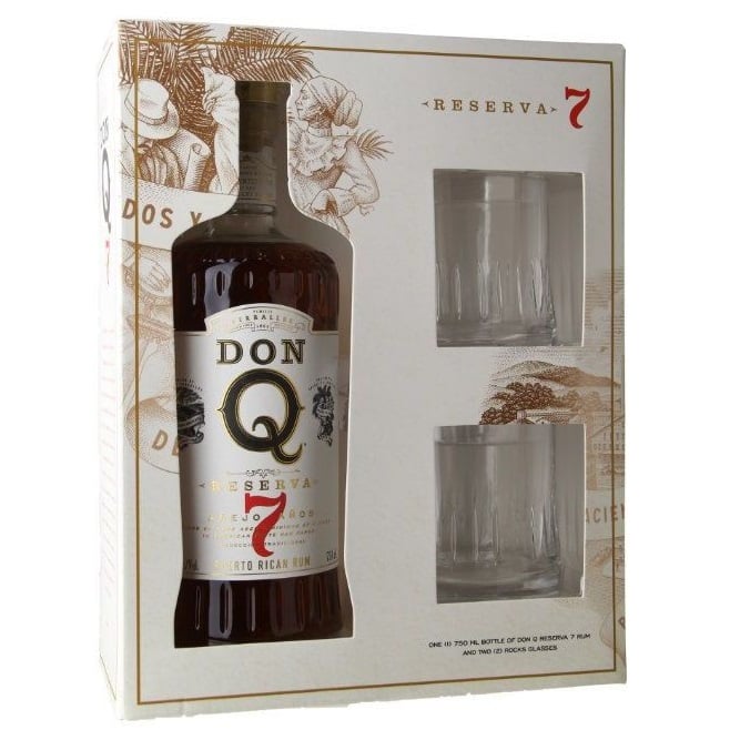 Ром Don Q Reserva 7yo VAP, 40%, 0,7 л, в подарочной упаковке (Q9791) - фото 1