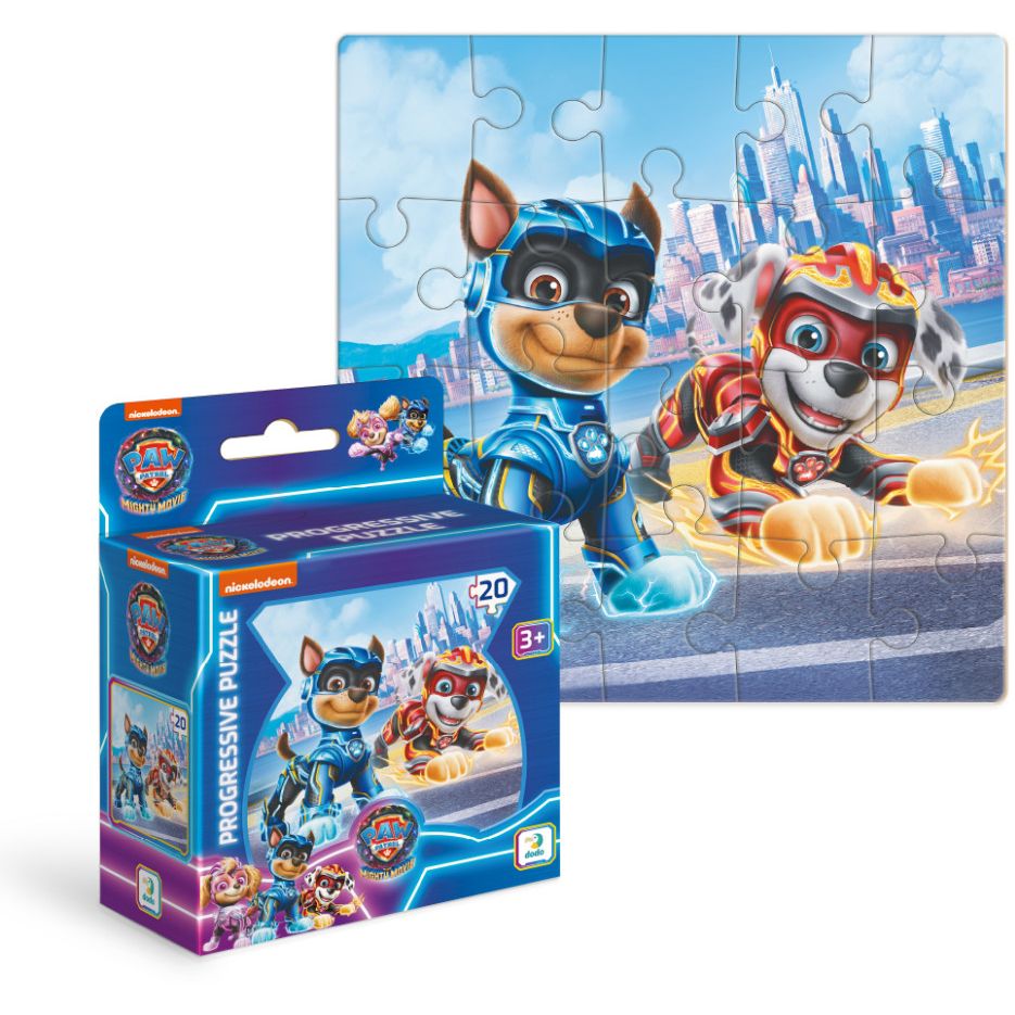 Пазл дитячий Paw Patrol Гонщик та Маршал DoDo Toys 200469, 20 елементів - фото 2