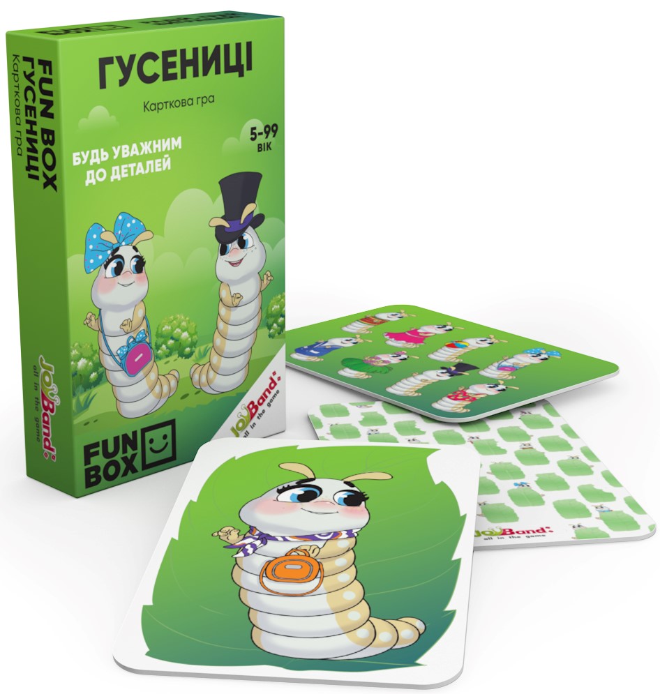 Настольная игра JoyBand FunBox Гусеницы (FB0002) - фото 2