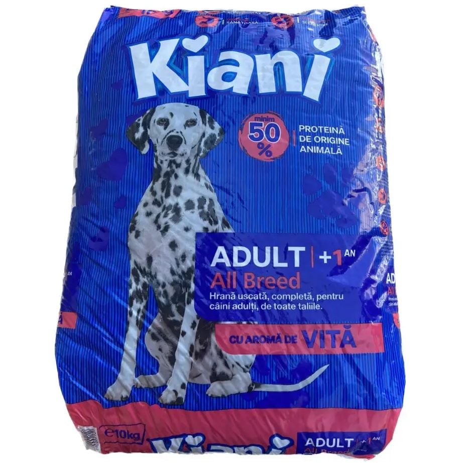 Сухий корм для собак Kiani Dog Petfood зі смаком яловичини 10 кг - фото 1