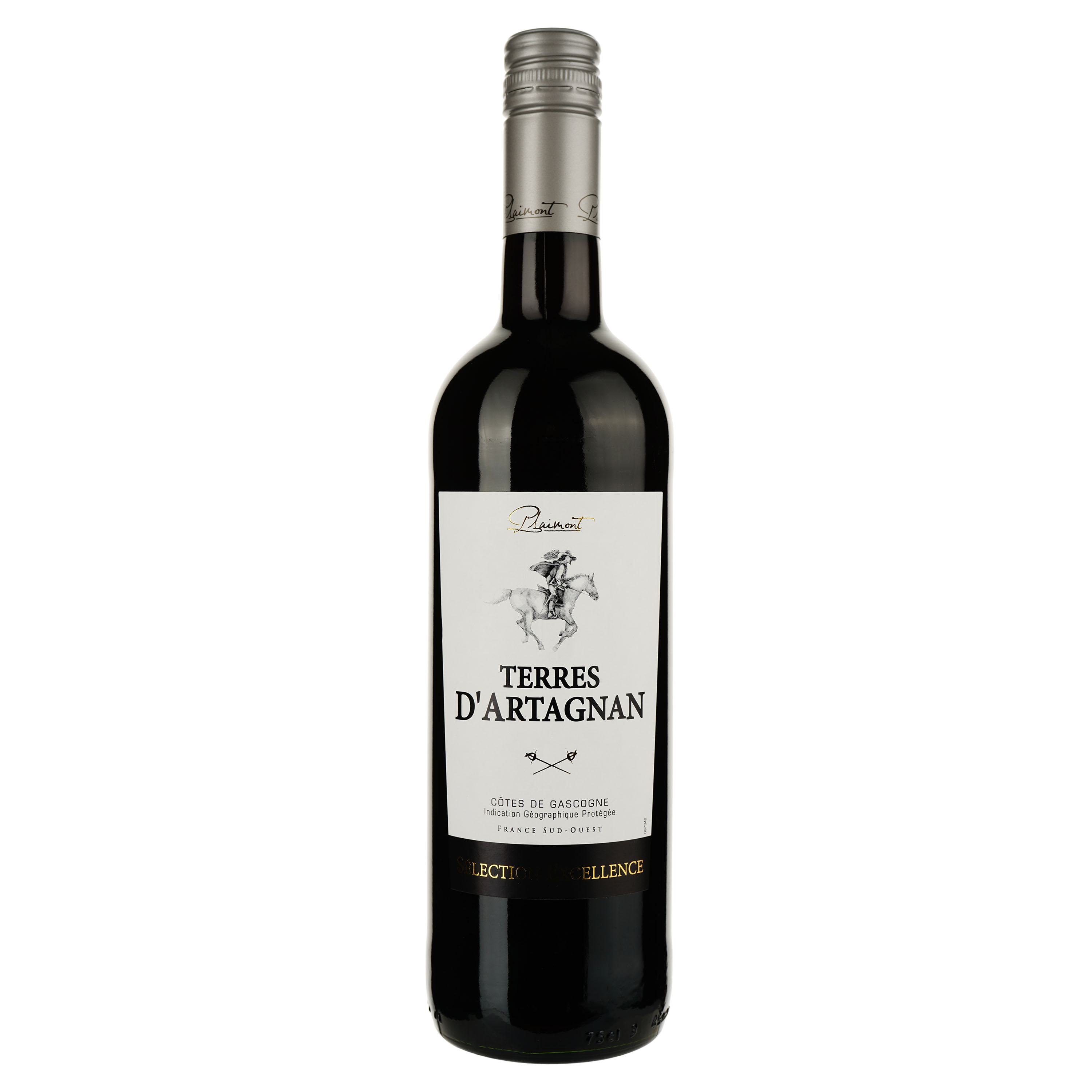 Вино Plaimont Terres d'Artagnan rouge, червоне, сухе, 0,75 л (546363) - фото 1
