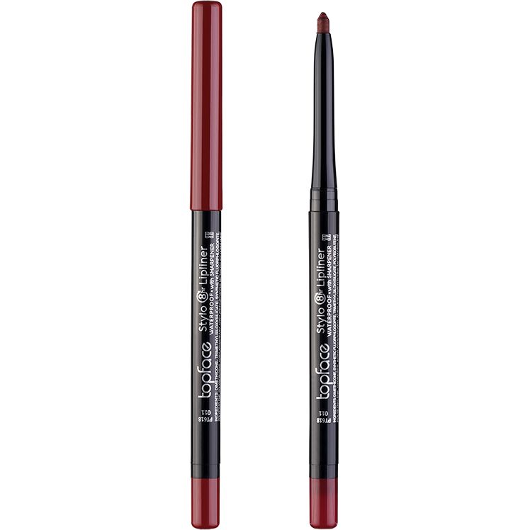 Карандаш для губ TopFace Stylo Lipliner PT618 тон 011 0.29 г - фото 2