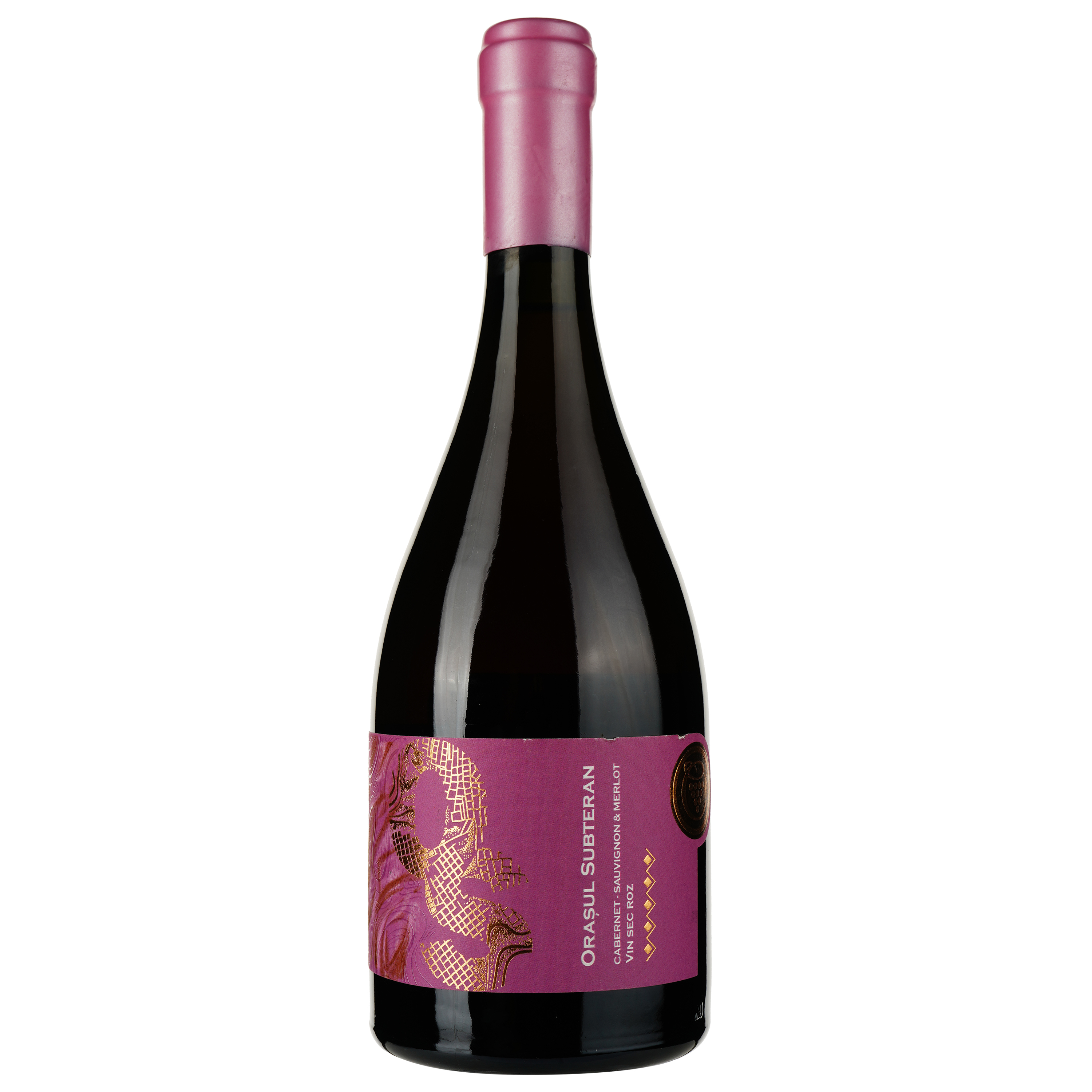 Вино Cricova Orasul Subteran Cabernet Sauvignon, рожеве, сухе, 0.75 л - фото 1