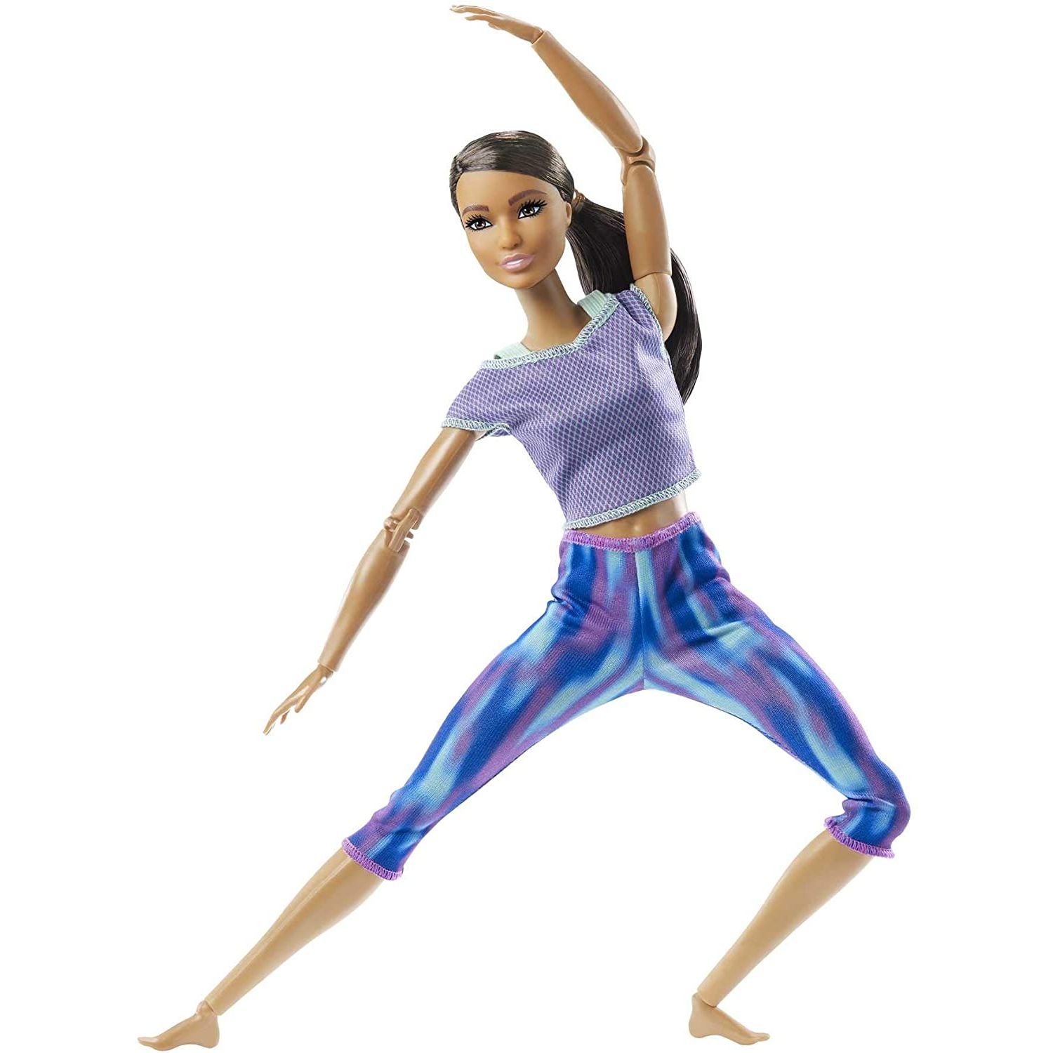 Кукла Barbie Made to Move Йога, 30 см - фото 3
