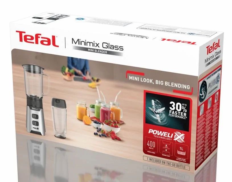 Блендер стаціонарний Tefal Minimix Glass (BL16GE30) - фото 4