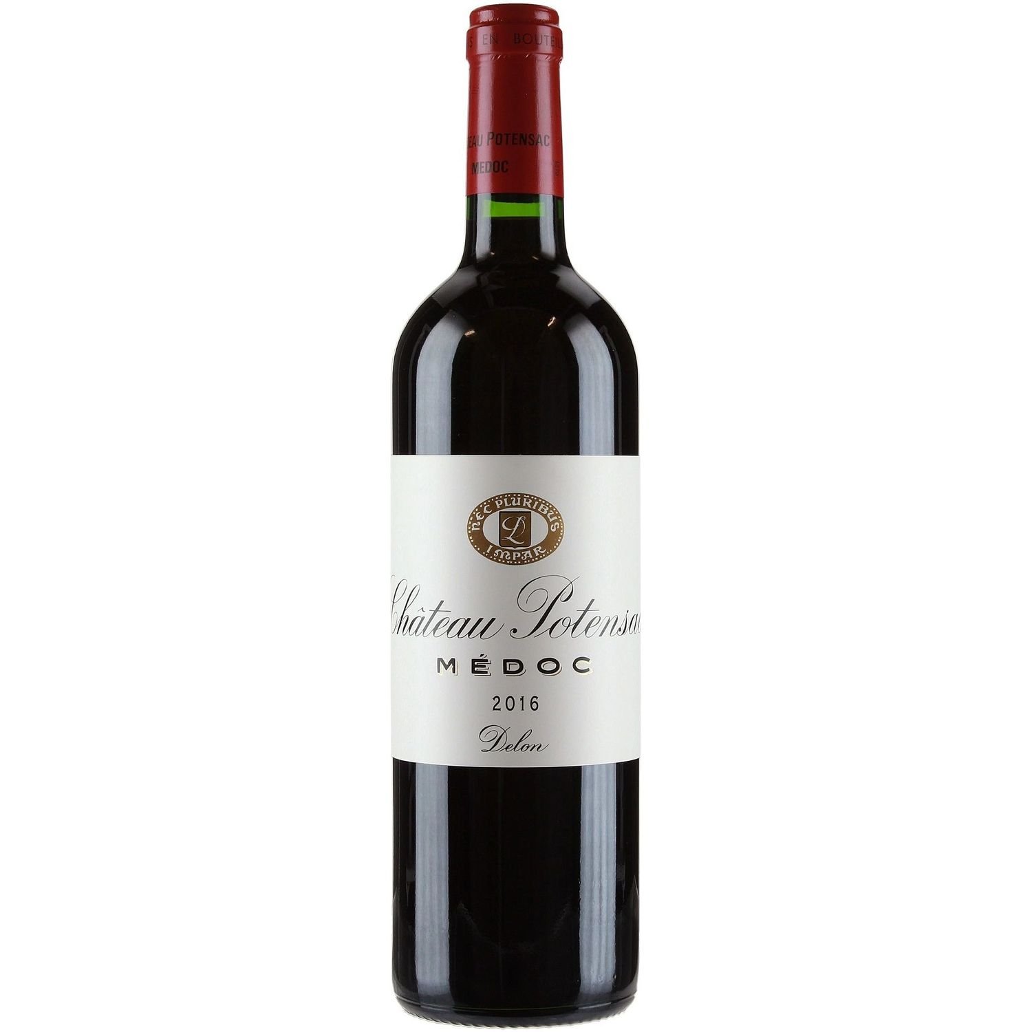 Вино Chateau Potensac Cru Bourgeois Exceptionnel Medoc AOC 2016 червоне сухе 0,75 л - фото 1