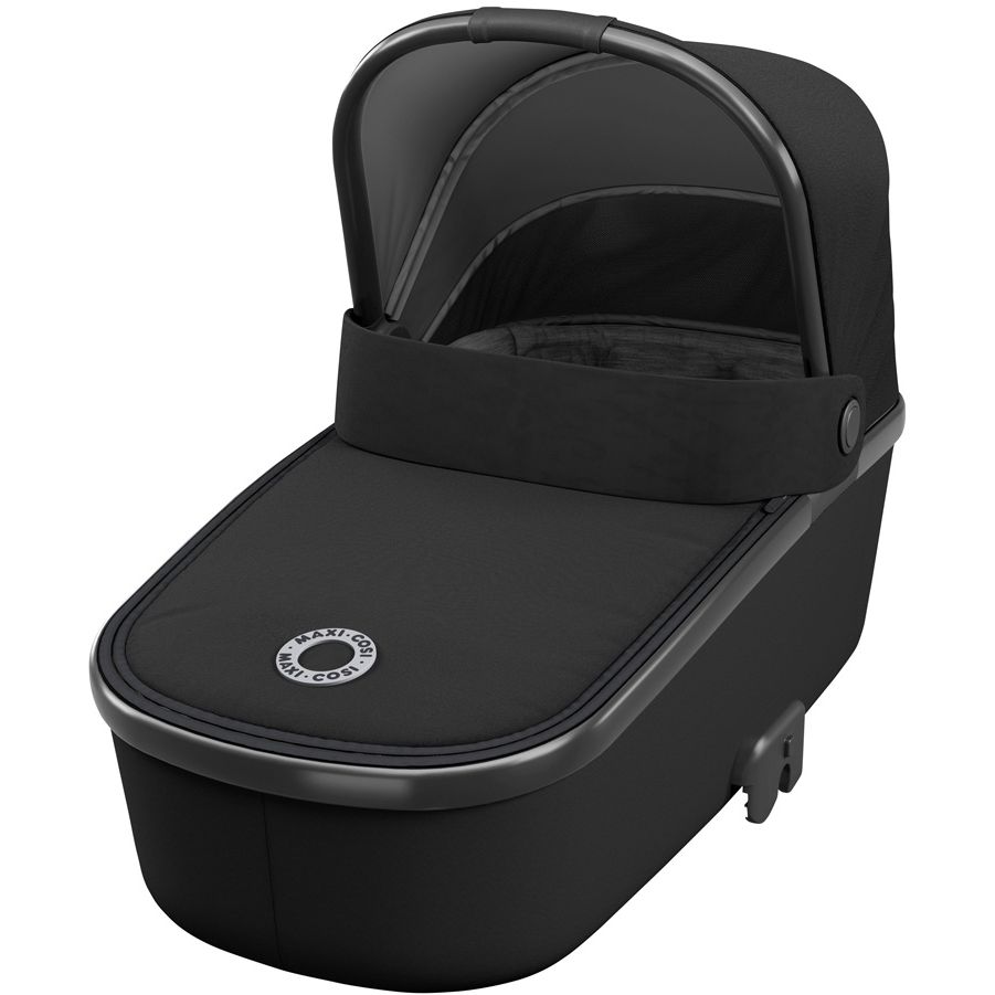 Люлька для коляски Maxi-Cosi Oria, Essential Black, черная (1507672111) - фото 1