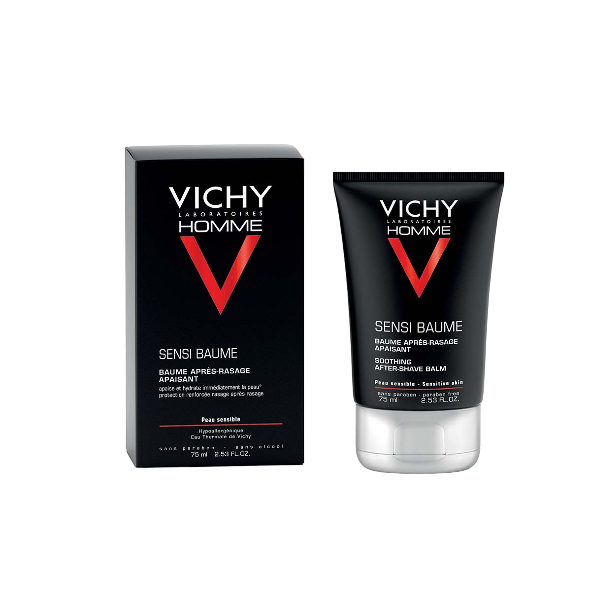 Бальзам после бритья Vichy Homme Sensi Baume, для чувствительной кожи, 75 мл (M6634420) - фото 2