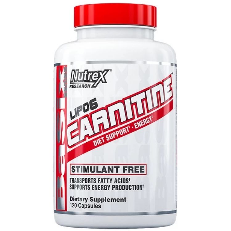 Л-карнитин Nutrex Research Lipo 6 Carnitine 120 капсул - фото 1