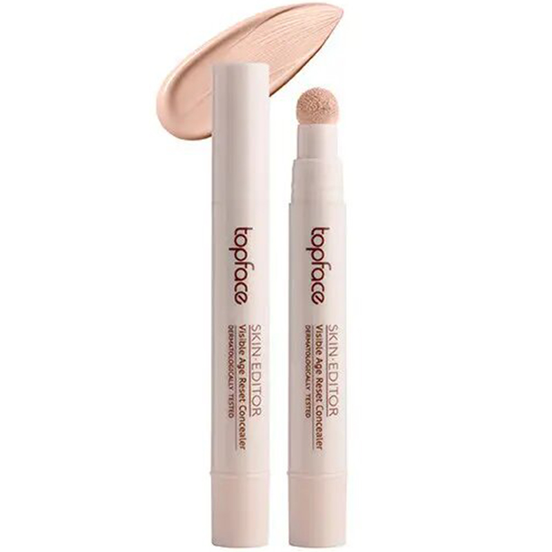 Консилер TopFace Skin Editor Concealer Matte Visible Age Reset PT466 тон 001 5.5 мл - фото 3