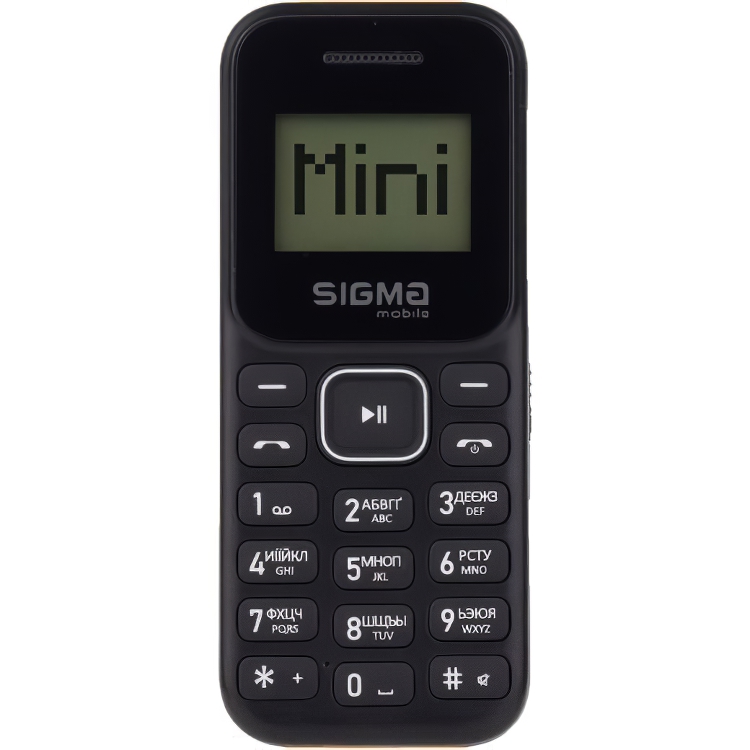 Мобільний телефон Sigma Mobile X-style 14 MINI Black (UA UCRF) - фото 1