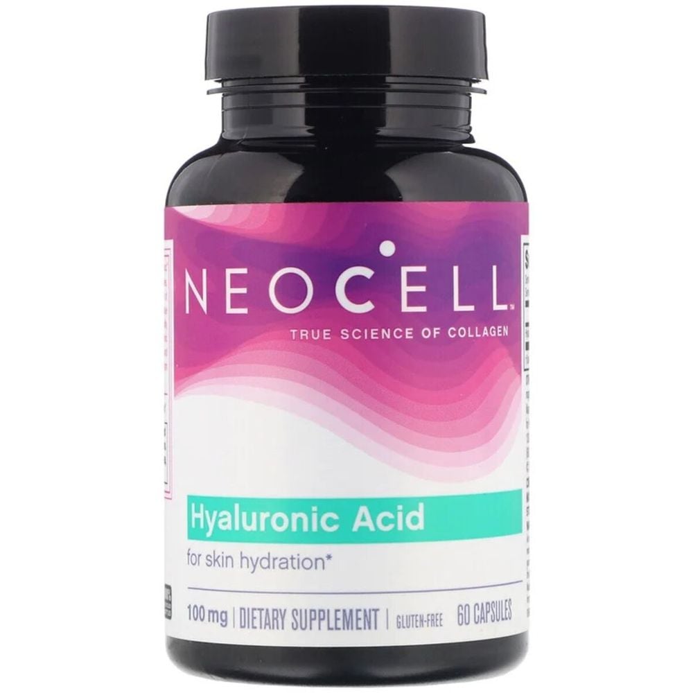 Гиалуроновая кислота Neocell Hyaluronic Acid 100 мг 60 капсул - фото 1