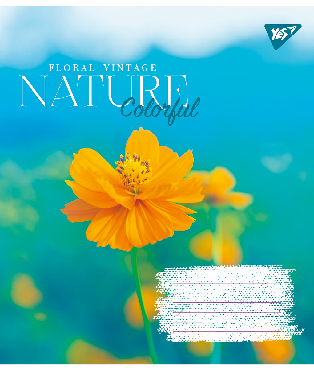 Набір зошитів Yes Nature colorful А5 в лінійку 24 аркуші 20 шт. (67045) - фото 2