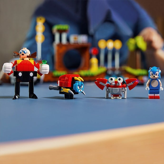 Конструктор LEGO Ideas Їжачок Сонік Зона Зелених Пагорбів, 1125 деталей (21331) - фото 6