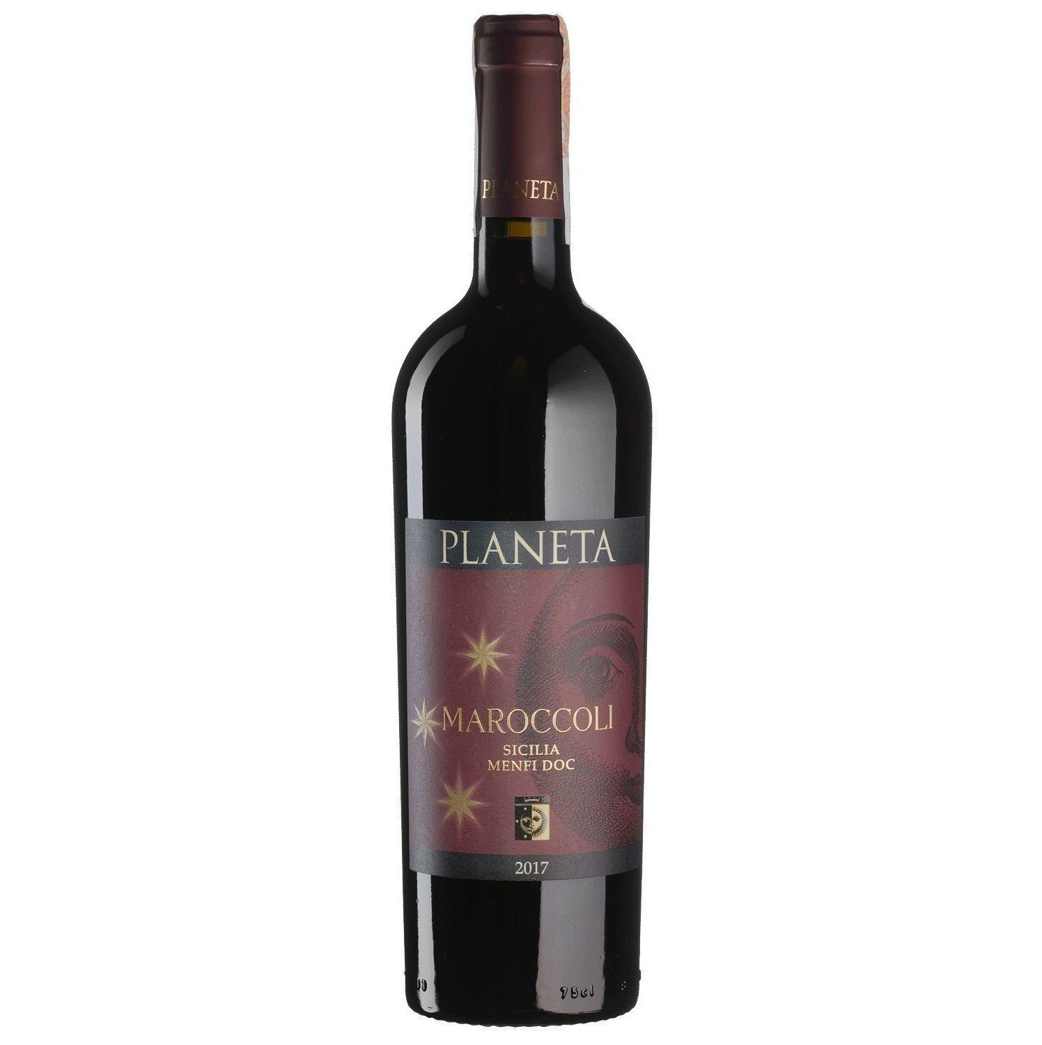 Вино Planeta Syrah Maroccoli 2018, красное, сухое, 0,75 л - фото 1