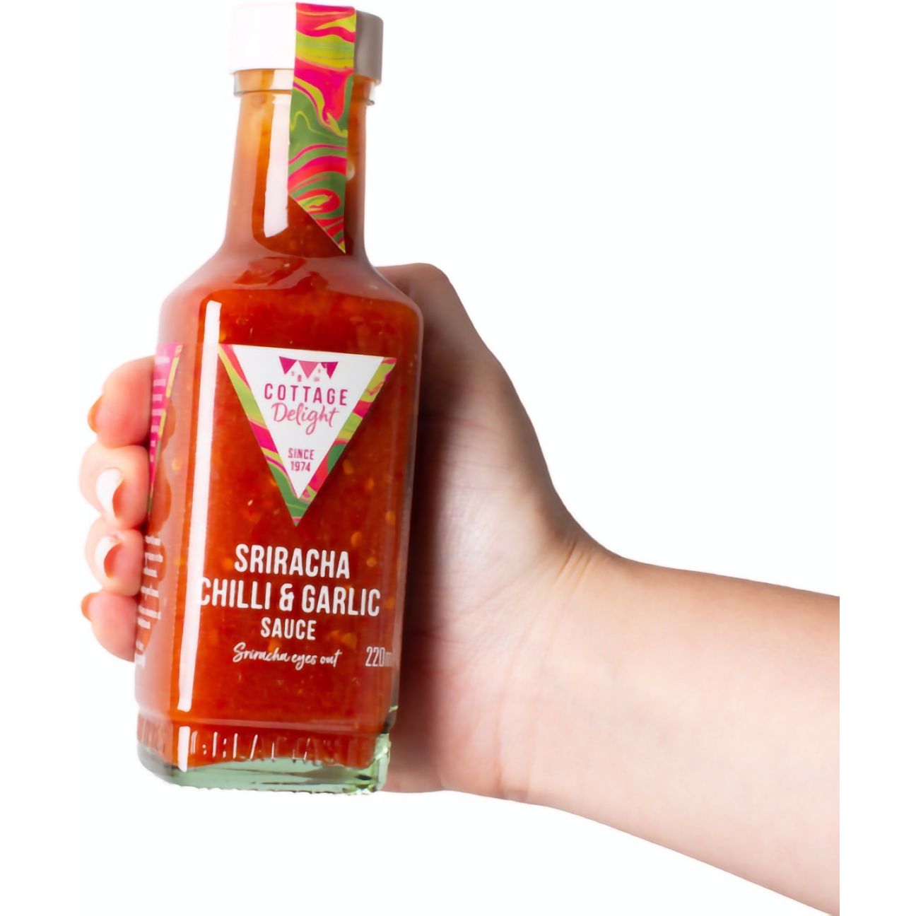 Соус Cottage Delight Sriracha Чилі з часником 220 г - фото 2