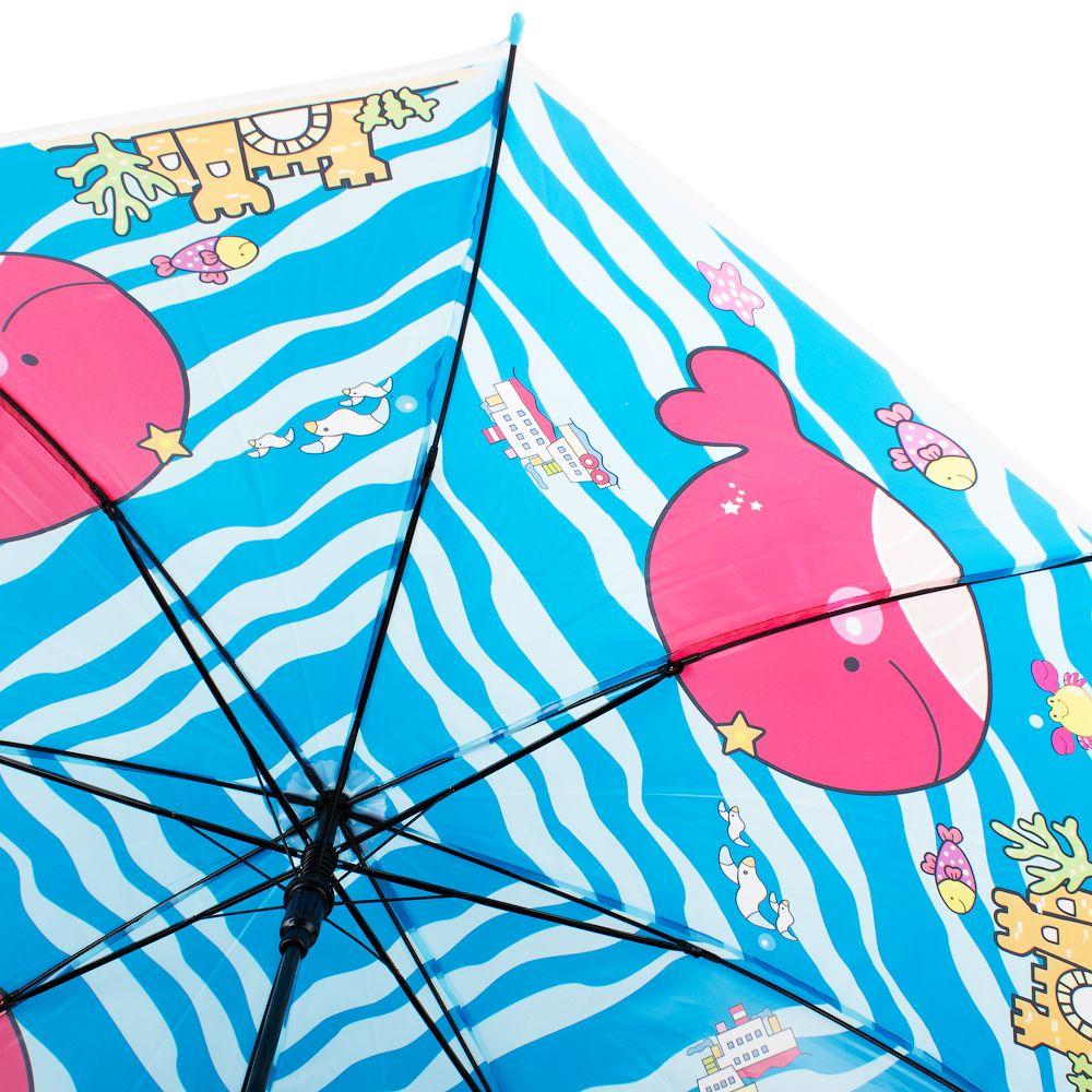Дитяча парасолька-палиця напівавтомат Torm 83 см синя - фото 3