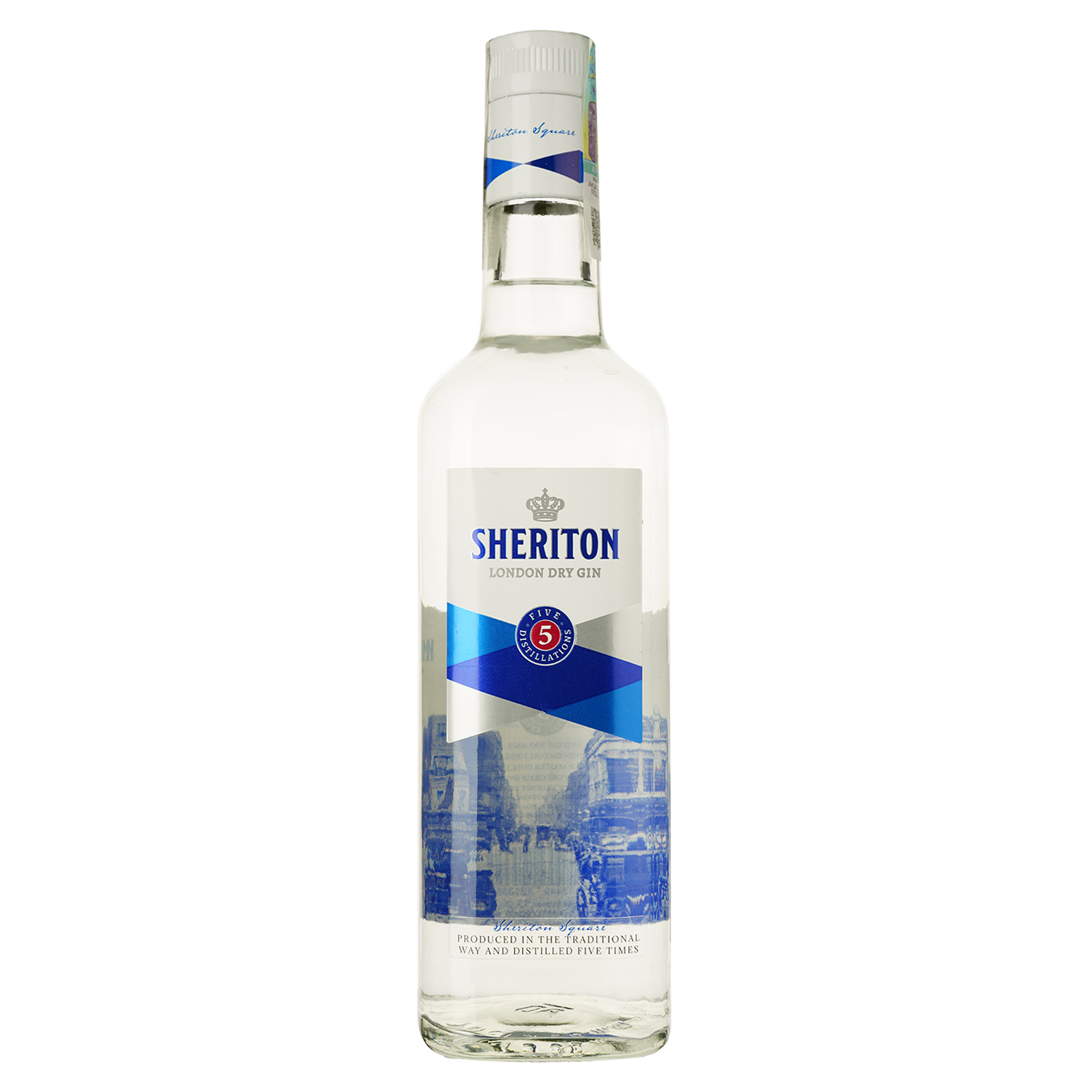 Джин Sheriton London Dry Gin 40% 0.7 л - фото 1