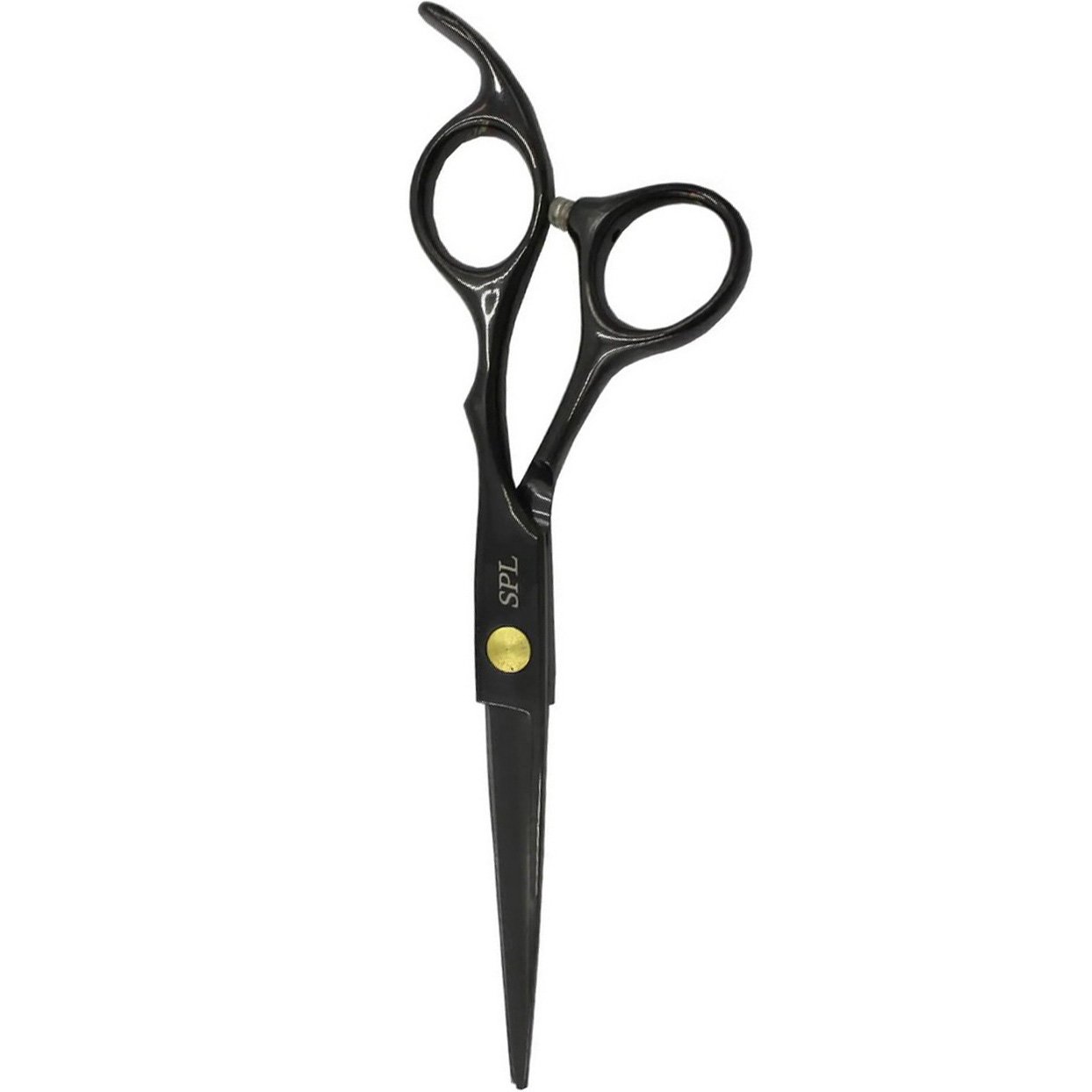 Ножиці перукарські SPL, 6.0 дюймов, чорні - фото 1