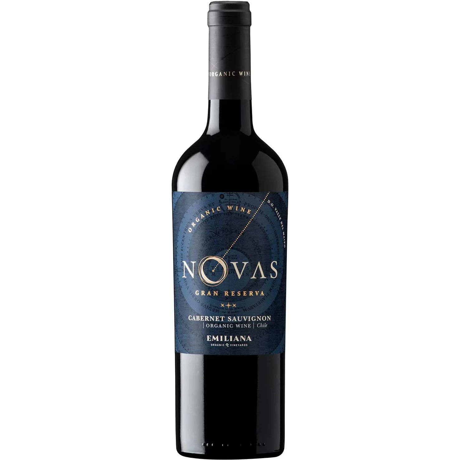 Вино Emiliana Novas Gran Reserva Cabernet Sauvignon красное сухое 0.75 л - фото 1