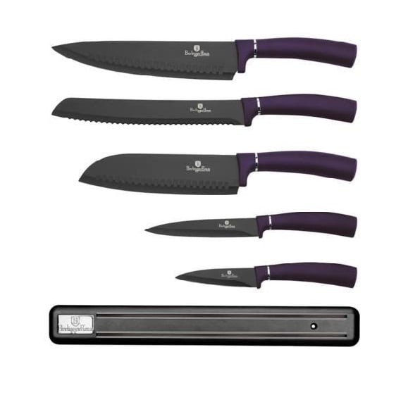 Набір ножів Berlinger Haus, 6 предметів. фіолетовий (BH 2681) - фото 1