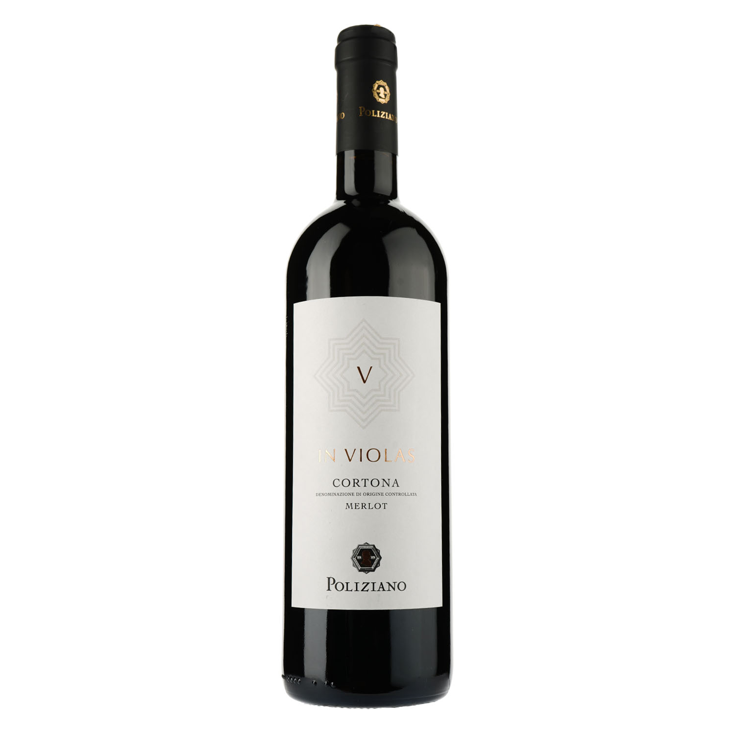 Вино Poliziano In Violas Cortona, червоне, сухе, 0,75 л - фото 1