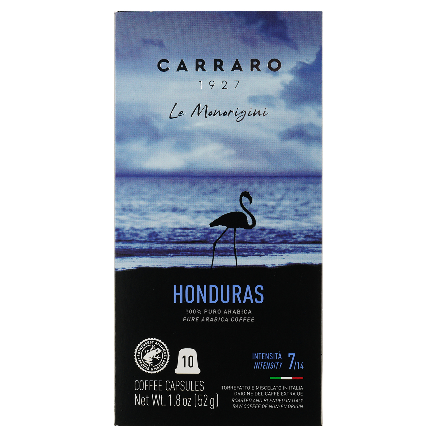 Кава в капсулах Carraro Nespresso Honduras, 10 капсул - фото 1