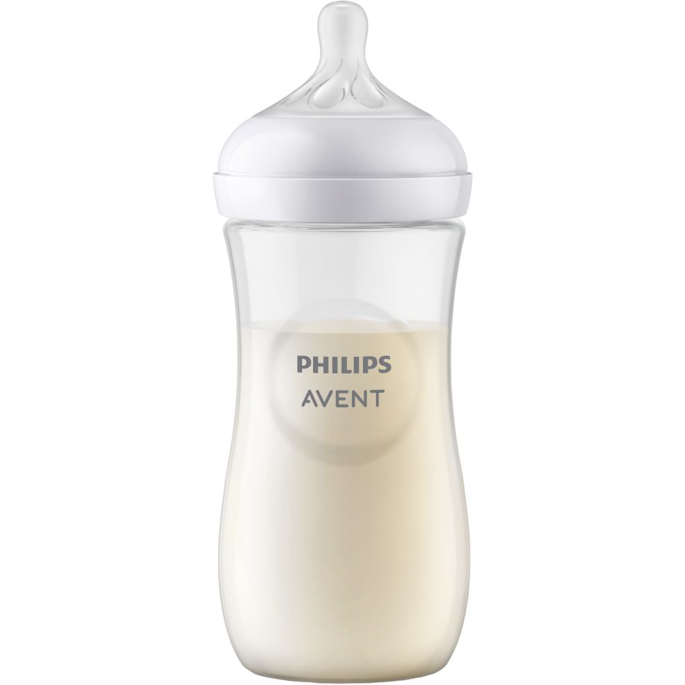 Набор: Бутылочка для кормления Philips AVENT Natural Естественный поток, 330 мл (SCY906/01) + Пакеты для хранения грудного молока Philips Avent, 25 шт. (SCF603/25) - фото 2
