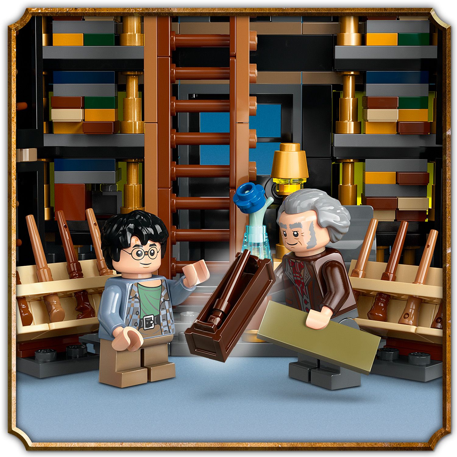 Конструктор LEGO Harry Potter Магазины Оливандера и мантий от Мадам Малкин 744 детали (76439) - фото 6