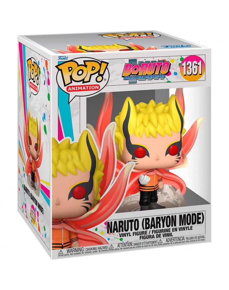 Фігурка Funko Pop SUPER Фанко Поп Боруто Режим Баріона Наруто Boruto Baryon Naruto 10 см S B NB 1361 - фото 3