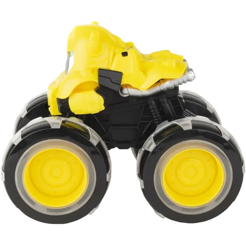 Игрушечная машинка John Deere Kids Monster Treads Бамблби с большими светящимися колесами (47422) - фото 1