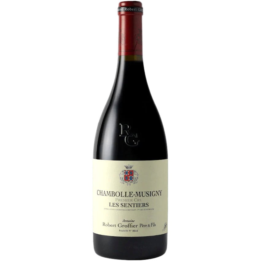 Вино Robert Groffier Pere&Fils Chambolle-Musigny 1er Cru Les Sentiers 2020, червоне, сухе, 0,75 л - фото 1