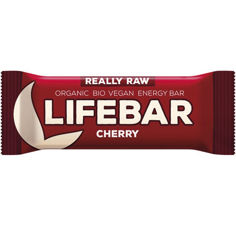 Батончик Lifefood Lifebar энергетический с вишней органический 47 г - фото 1