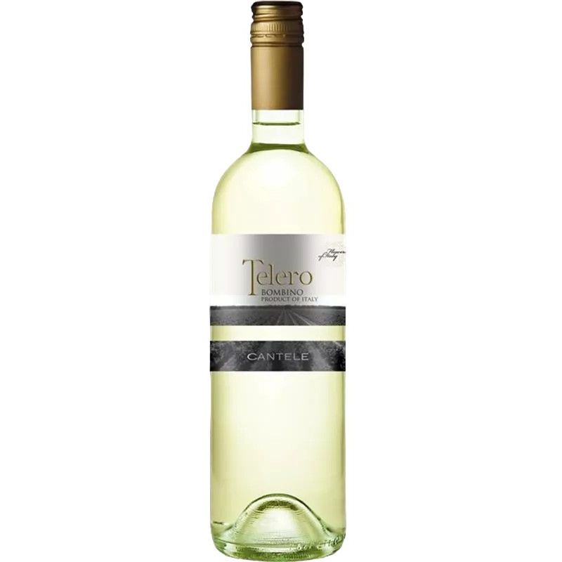 Вино Cantele Telero Bianco, белое, сухое, 0,75 л - фото 1