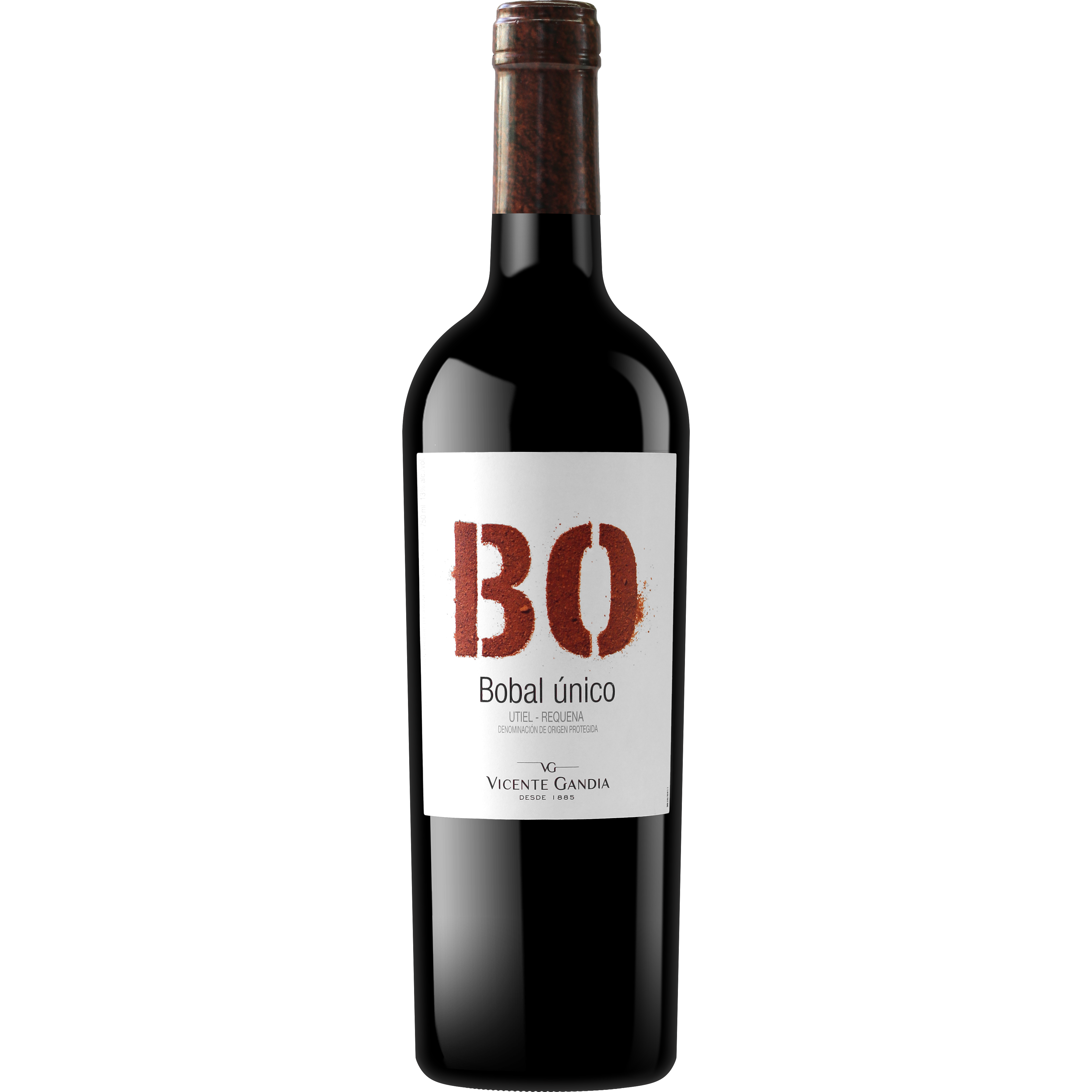 Вино Vicente Gandia Bo Bobal, червоне, сухе, 0,75 л - фото 1