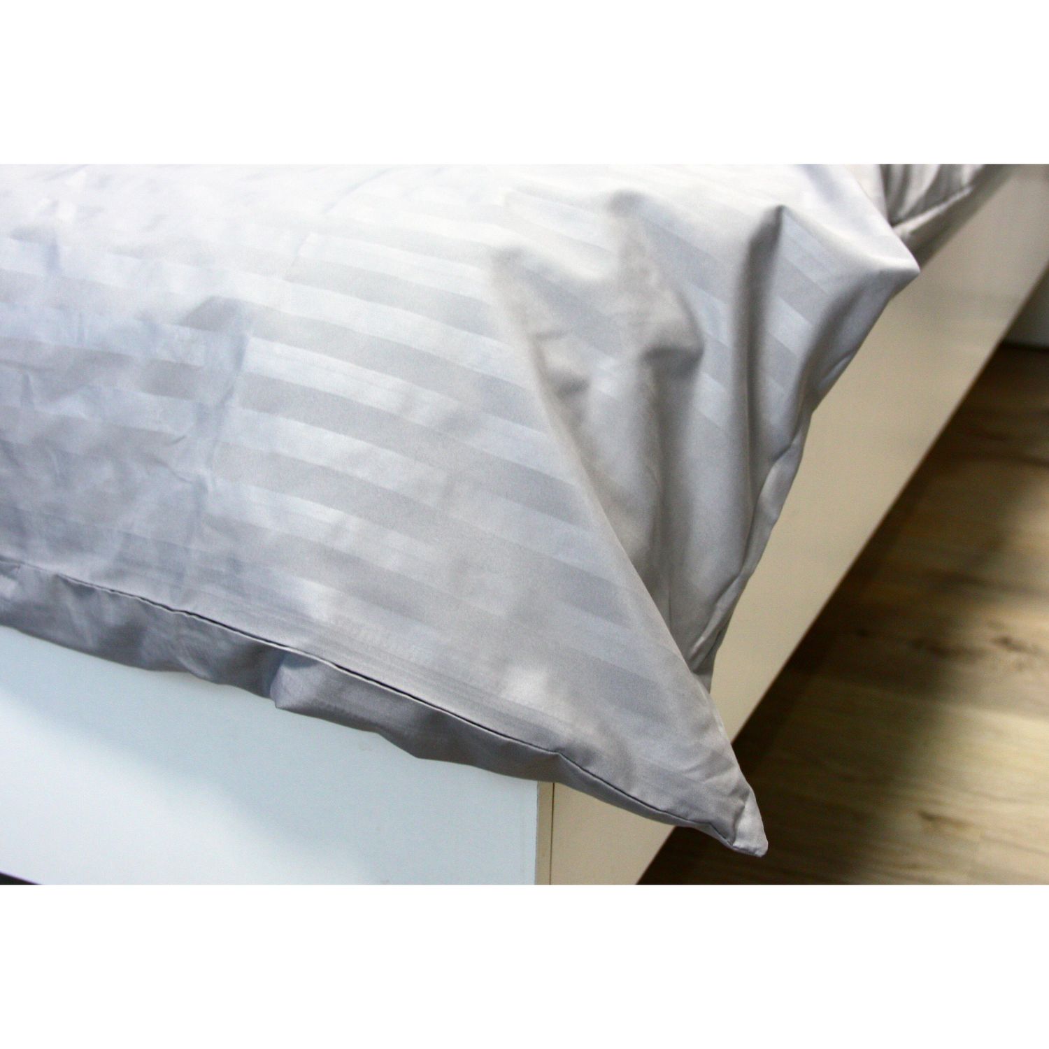 Комплект постільної білизни LightHouse Mf Stripe Grey, полуторний, сірий (604965) - фото 5