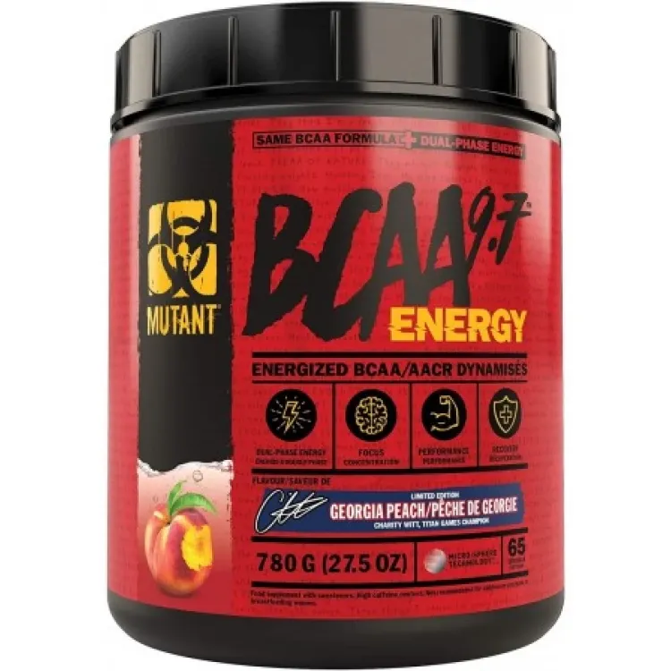 Амінокислота Mutant BCAA Energy Персик 780 г - фото 1