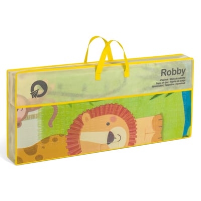 Развивающий коврик Lionelo Robby Multicolor, зеленый (LOE-ROBBY MULTICOLOR) - фото 4