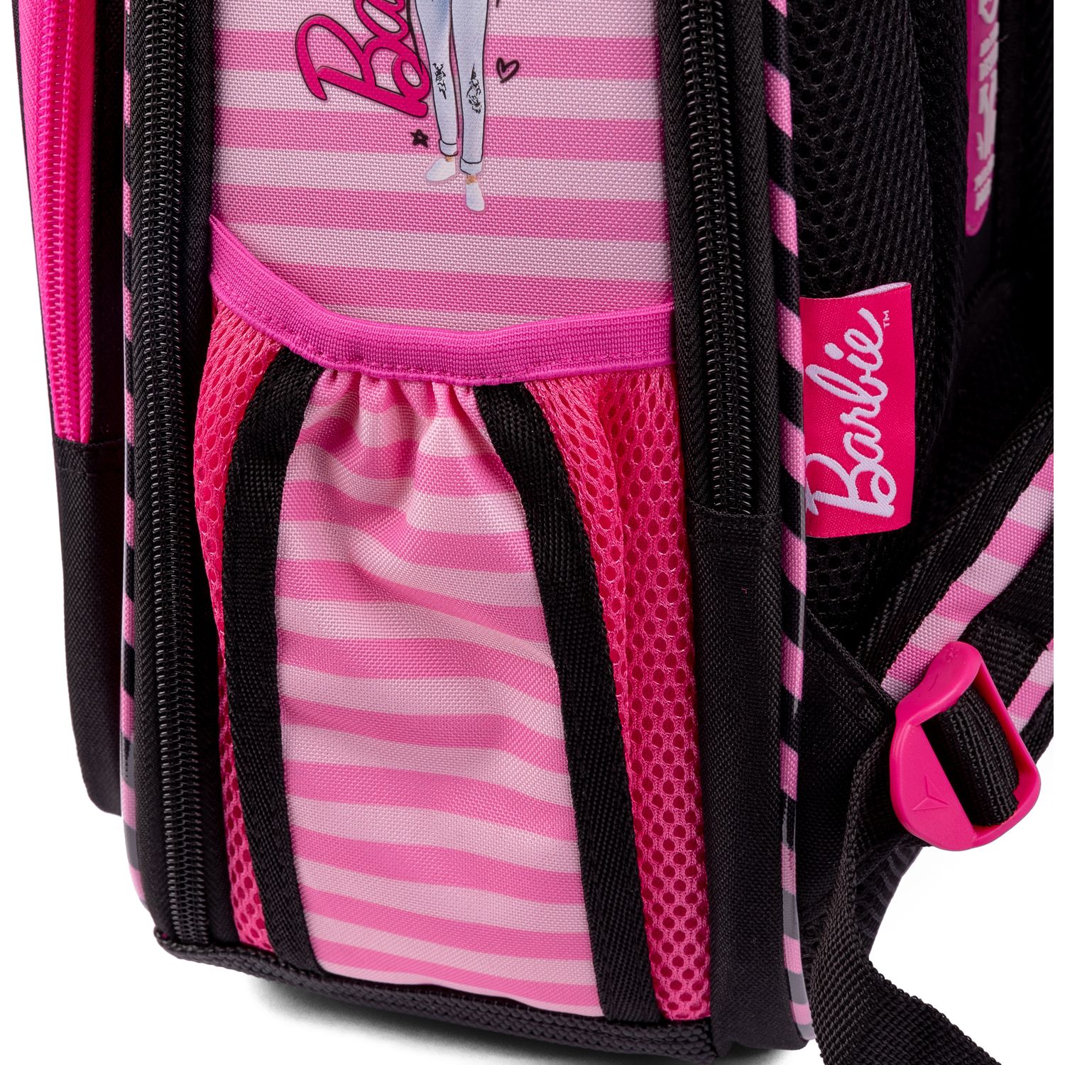 Рюкзак каркасний Yes S-94 Barbie, чорний з малиновим (558959) - фото 6