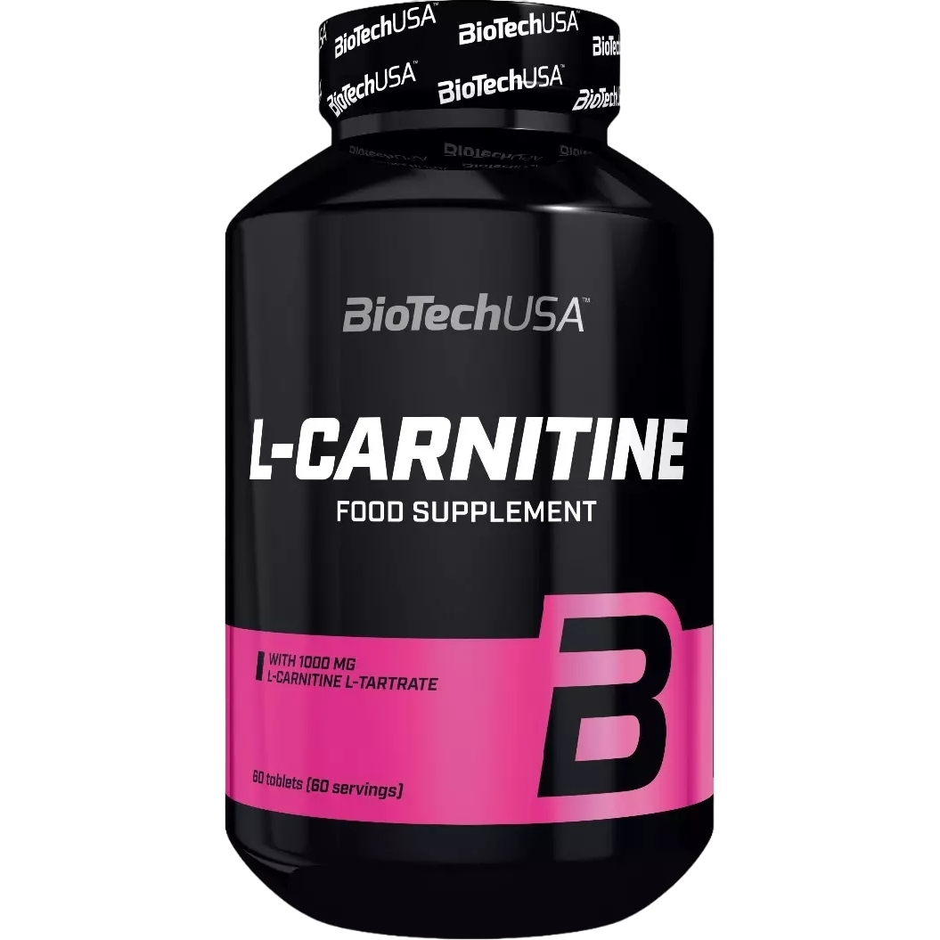 Карнітин BioTech L-Carnitine 1000 мг 60 таблеток - фото 1