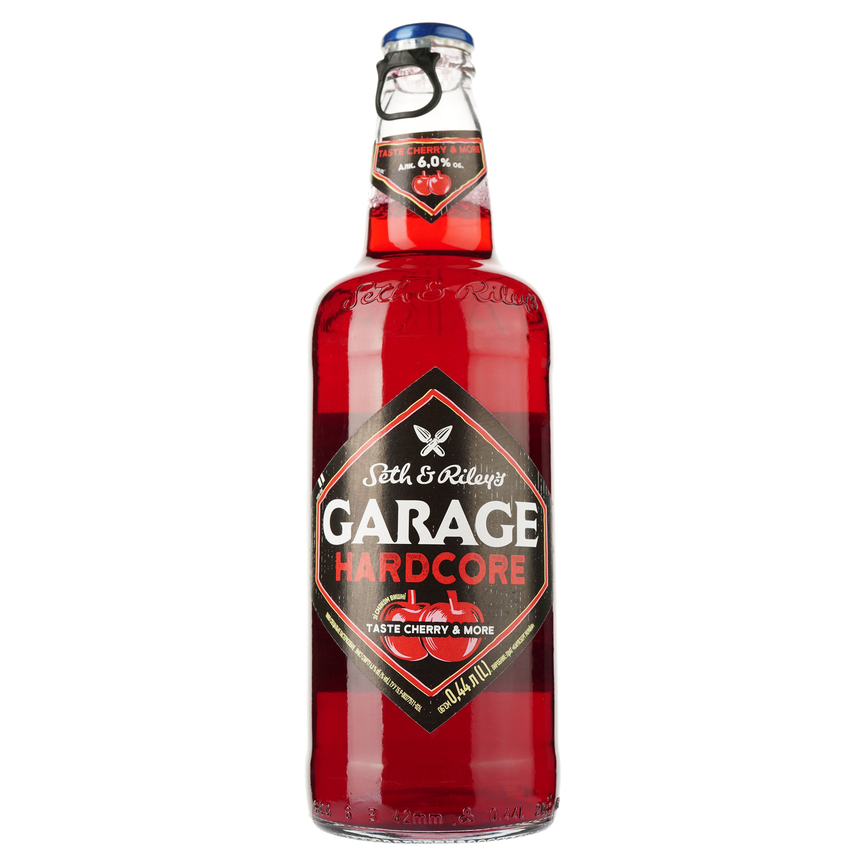 Пиво Seth&Riley's Garage Hardcore Cherry&More, 6%, 0,44 л (859499) - фото 1
