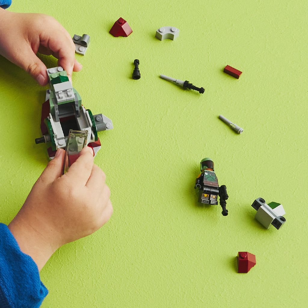 Конструктор LEGO Star Wars Зоряний мікровинищувач Боби Фетта, 85 деталей (75344 - фото 7