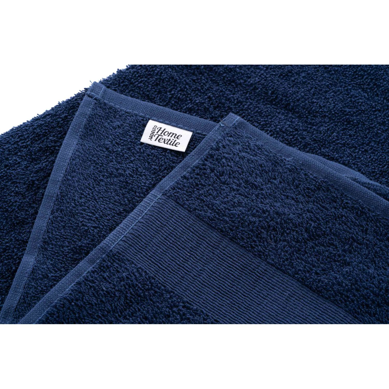 Полотенце махровое Ardesto Benefit, 90х50 см, темно-синее (ART2450DB) - фото 7