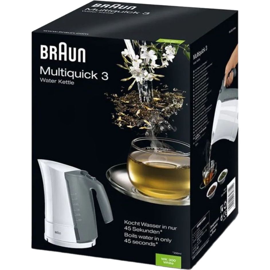 Электрочайник Braun WK 300 white 1.7 л (00000010030) - фото 5