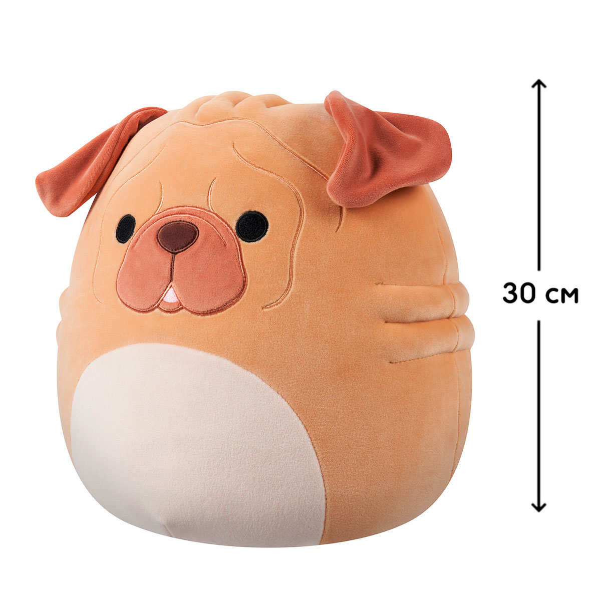 Мягкая игрушка Squishmallows Шарпей Мортон 30 см (SQCR05501) - фото 2