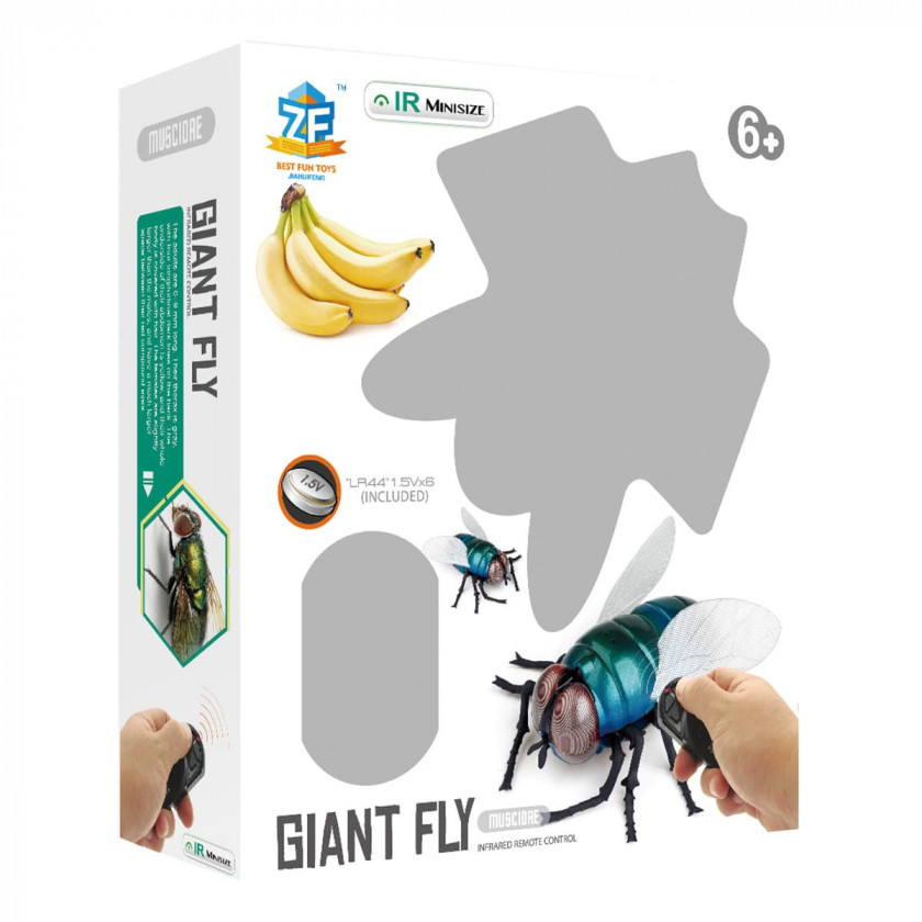 Іграшка радіокерована Best Fun Toys Giant Fly муха (EPT474059) - фото 2