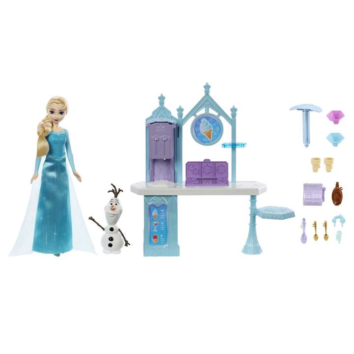 Ігровий набір Disney Frozen Elsa And Olaf Ice Treats Крамниця морозива (HMJ48) - фото 2
