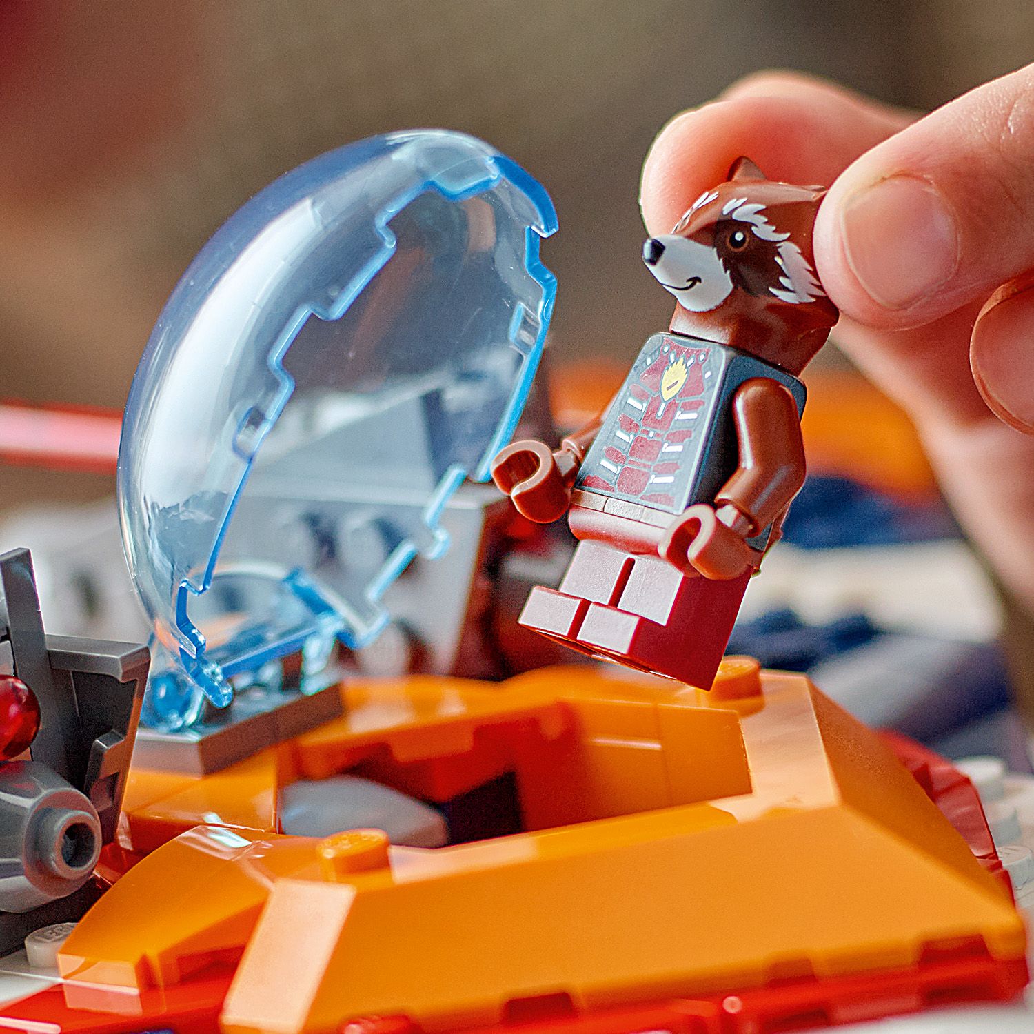 Конструктор LEGO Super Heroes Marvel Warbird Ракети vs. Ронан 290 деталі (76278) - фото 7