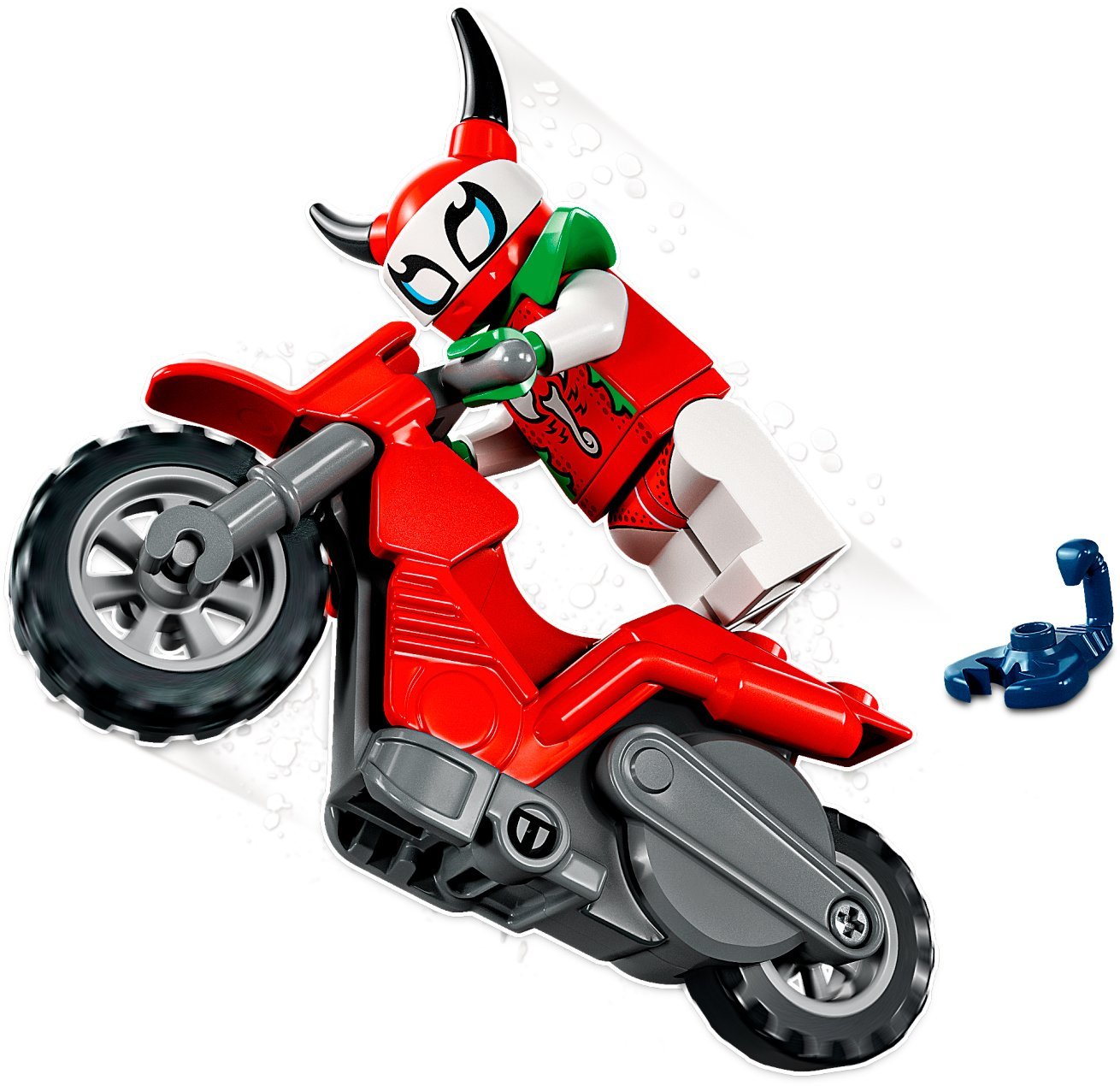 Конструктор LEGO City Безрассудный трюковой мотоцикл со скорпионом, 15 деталей (60332) - фото 5