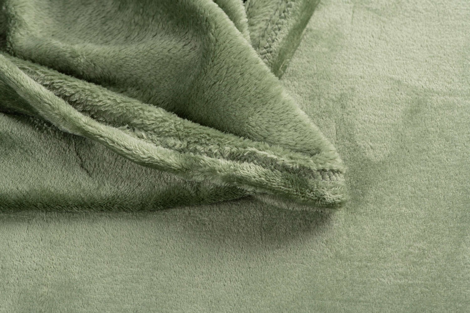 Плед Ardesto Flannel, 200х160 см, зелений (ART0209SB) - фото 4